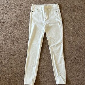 J Crew white jeans